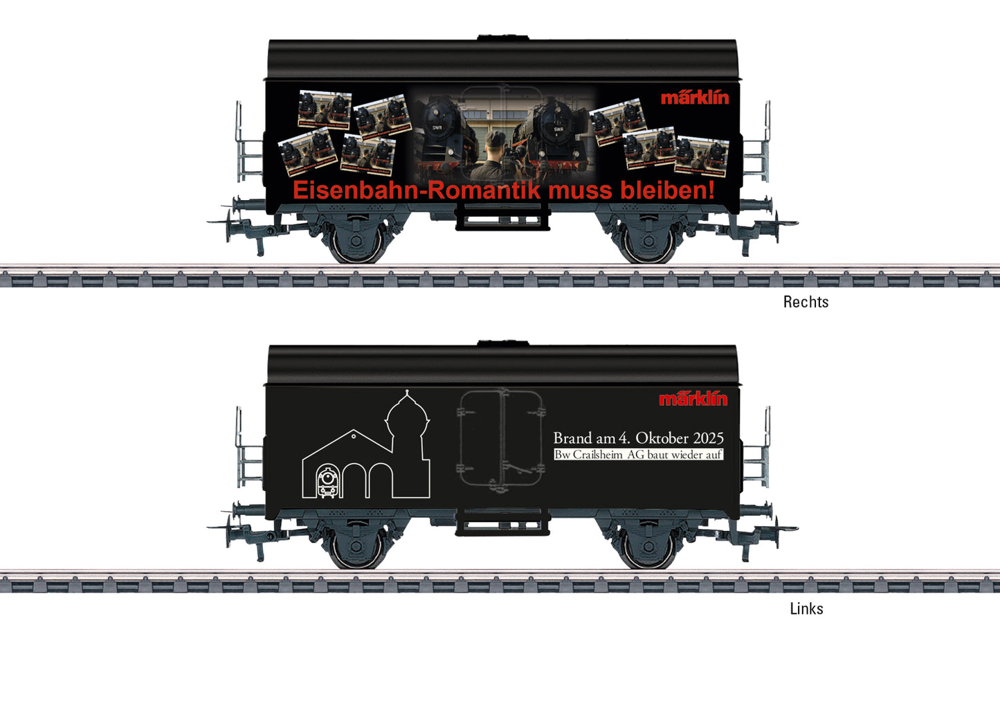 Marklin HO 44294 Refrigerated Car Railway Romance