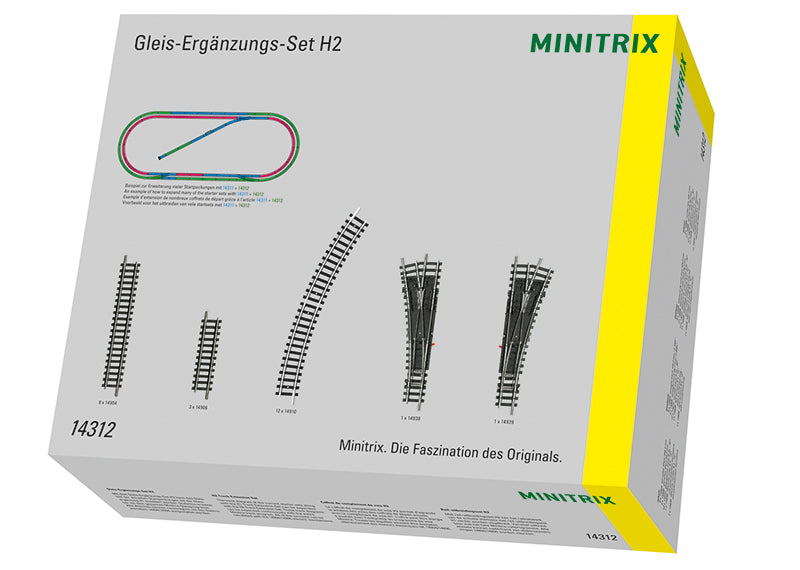 Trix N 14312 H2 Track Extension Set 2026 New Item