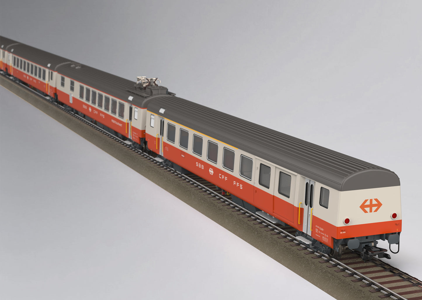 Trix HO 23690 Swiss Ex. Pass. Car Set E. IV 2025 New Item