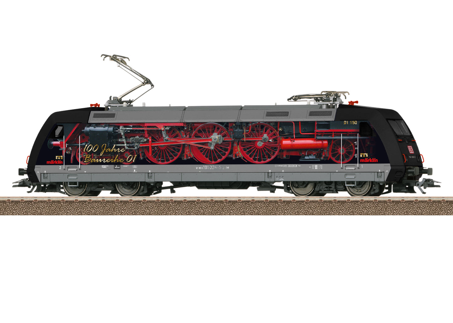 Trix HO 25479 DB Museum Electric Locomotive cl101 001-6 Summer 2025 New Item