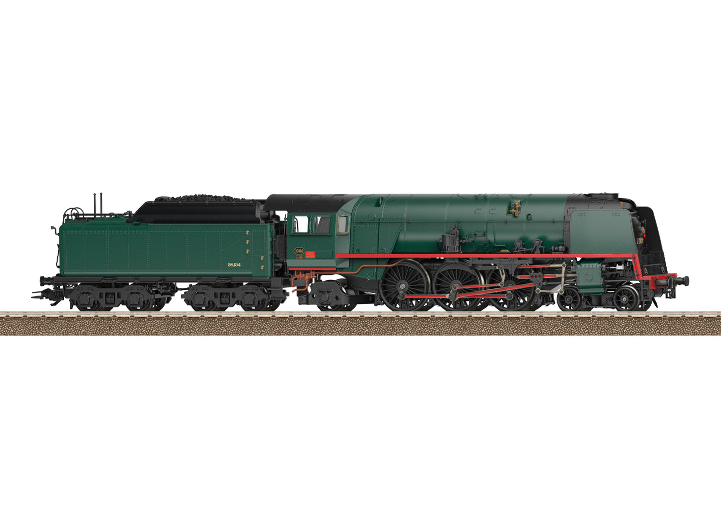 Trix HO 25481 SNCB Steam Loco 1.002 Era VI 2026 New Item
