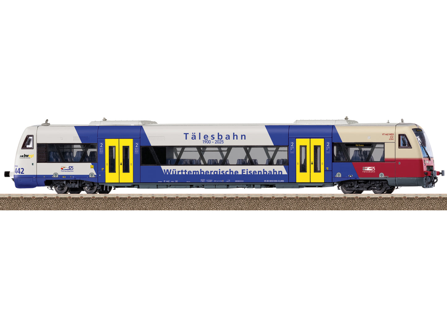 Trix HO 25971 RS Diesel Rail Car WEG VI Summer 2026 New Item