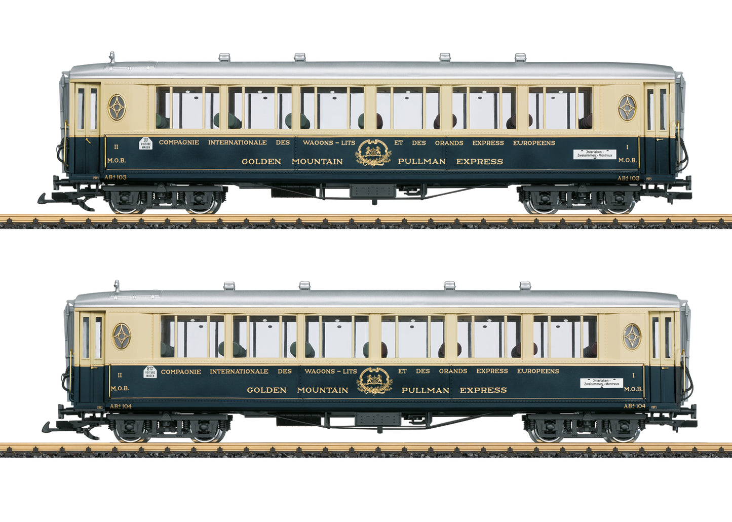 LGB G 36660 MOB Set Salonwagen Golden Pass Ep. II 2026 New Item