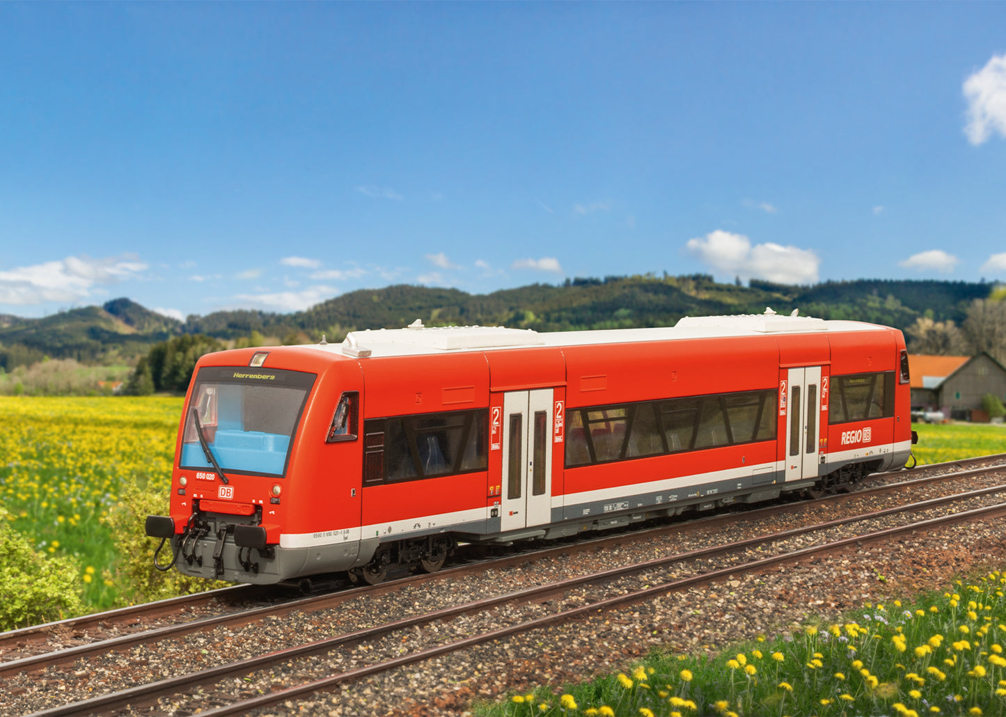 Marklin HO 36965 Regio Shuttle RS1 Class 650 Diesel Powered Rail Car 2025 New Item