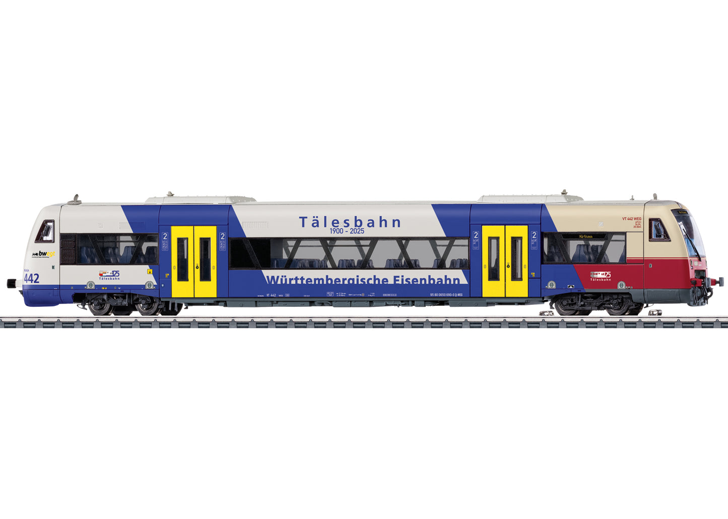 Marklin HO 36971 RS Diesel Rail Car WEG VI Summer 2026 New Item