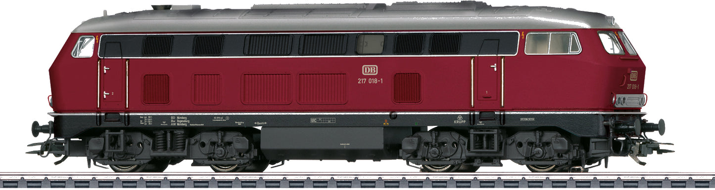 Marklin HO 39274 DB Class 217 Diesel Era IV Summer 2025 New Item