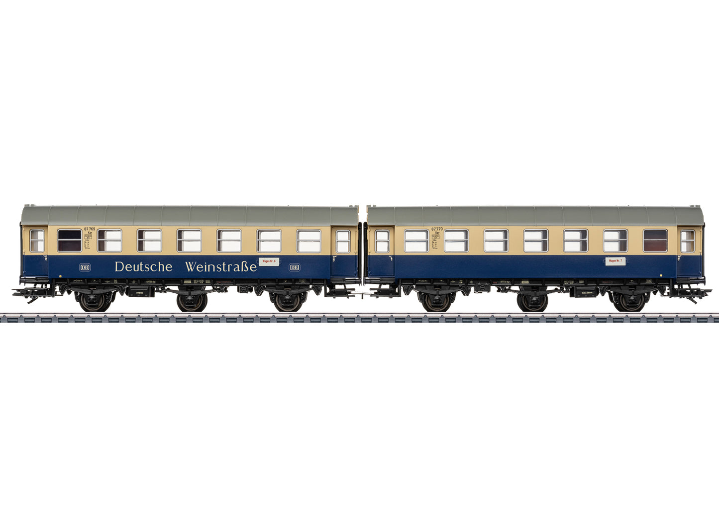 Marklin HO 43187 DB âWeinstraÃeâ Car Pair IV Summer 2026 New Item