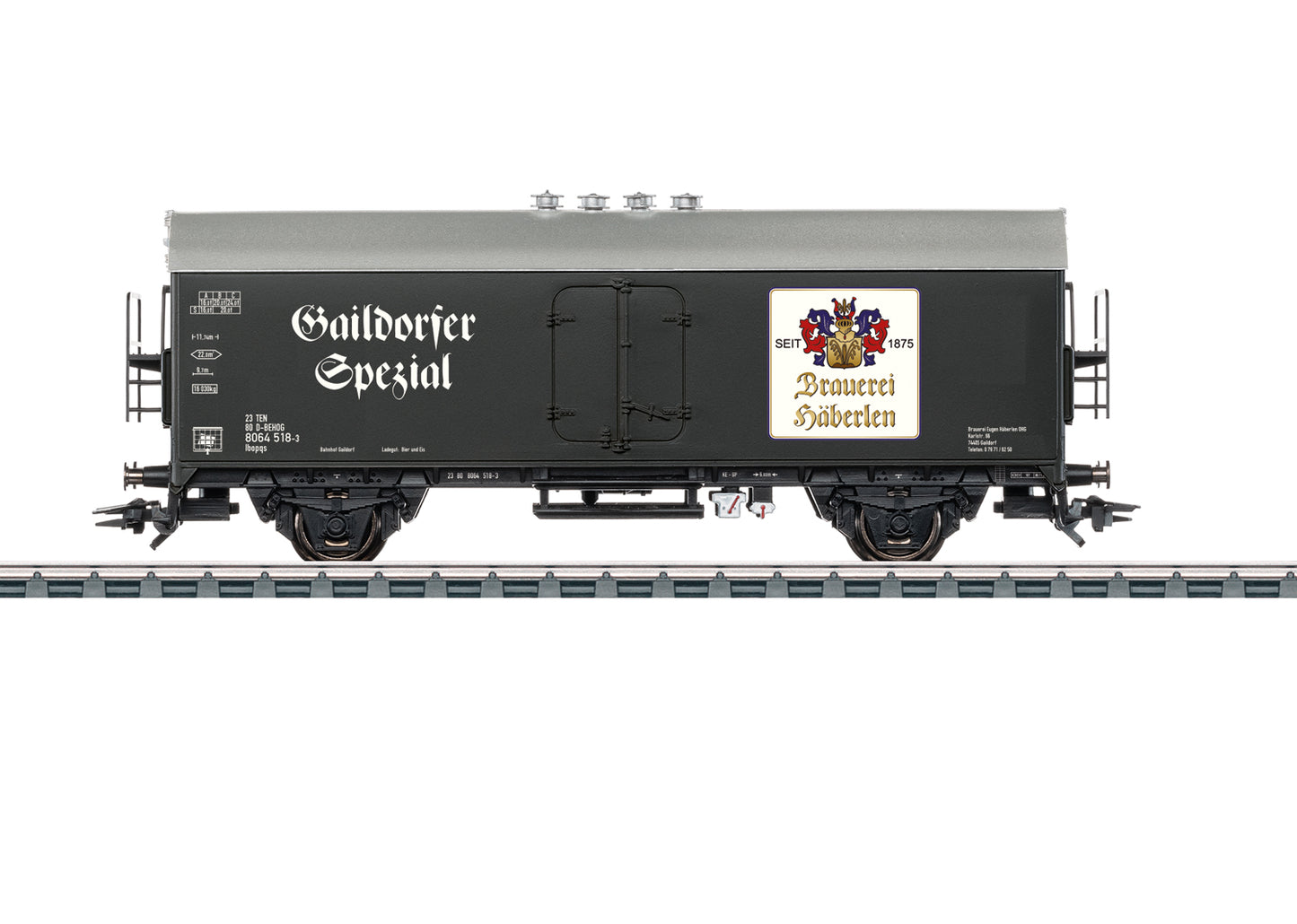 Marklin HO 45033 Type Ibopqs Beer Refrigerator Car 2025 New Item
