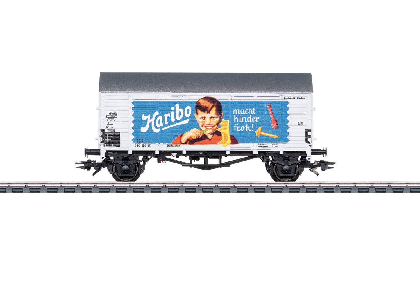 Marklin HO 46399 Type Gms 30 Freight Car 'Haribo' Ghs âOppelnâ DB III Fall 2025 MHI New Item