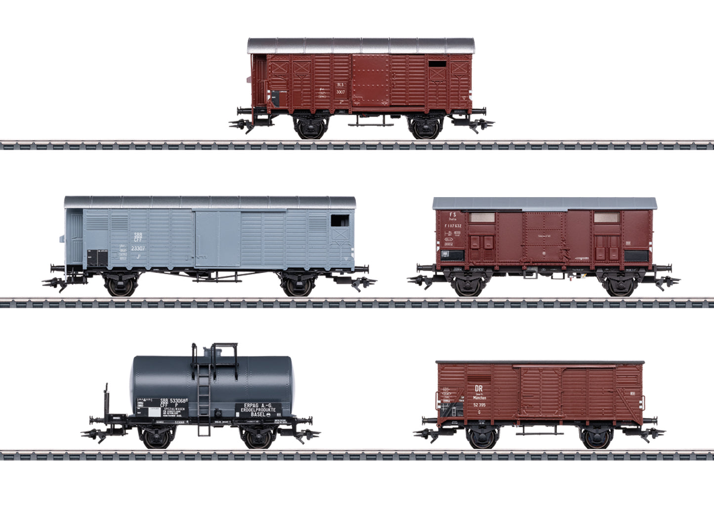 Marklin HO 46575 Freight Car Set for the Class Ae 6/8 Summer 2026 New Item