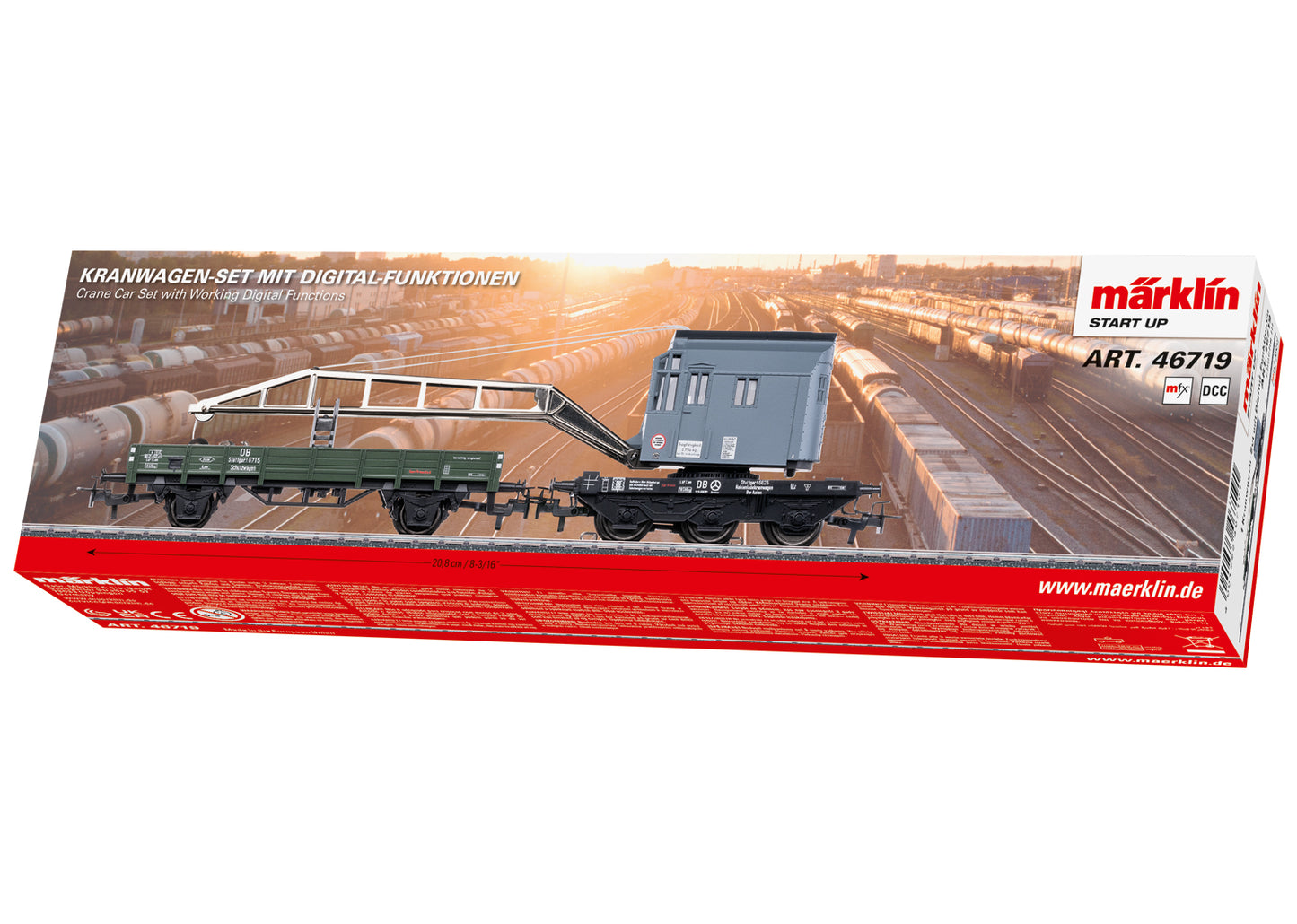 Marklin HO 46719 Digital Crane Car (Start up) 2025 New Item
