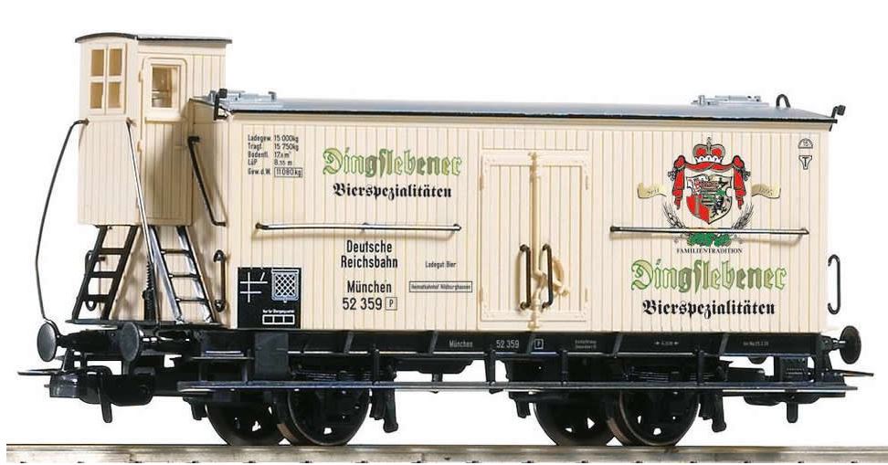 PIKO HO 54744 Beer Car "Dingslebener"