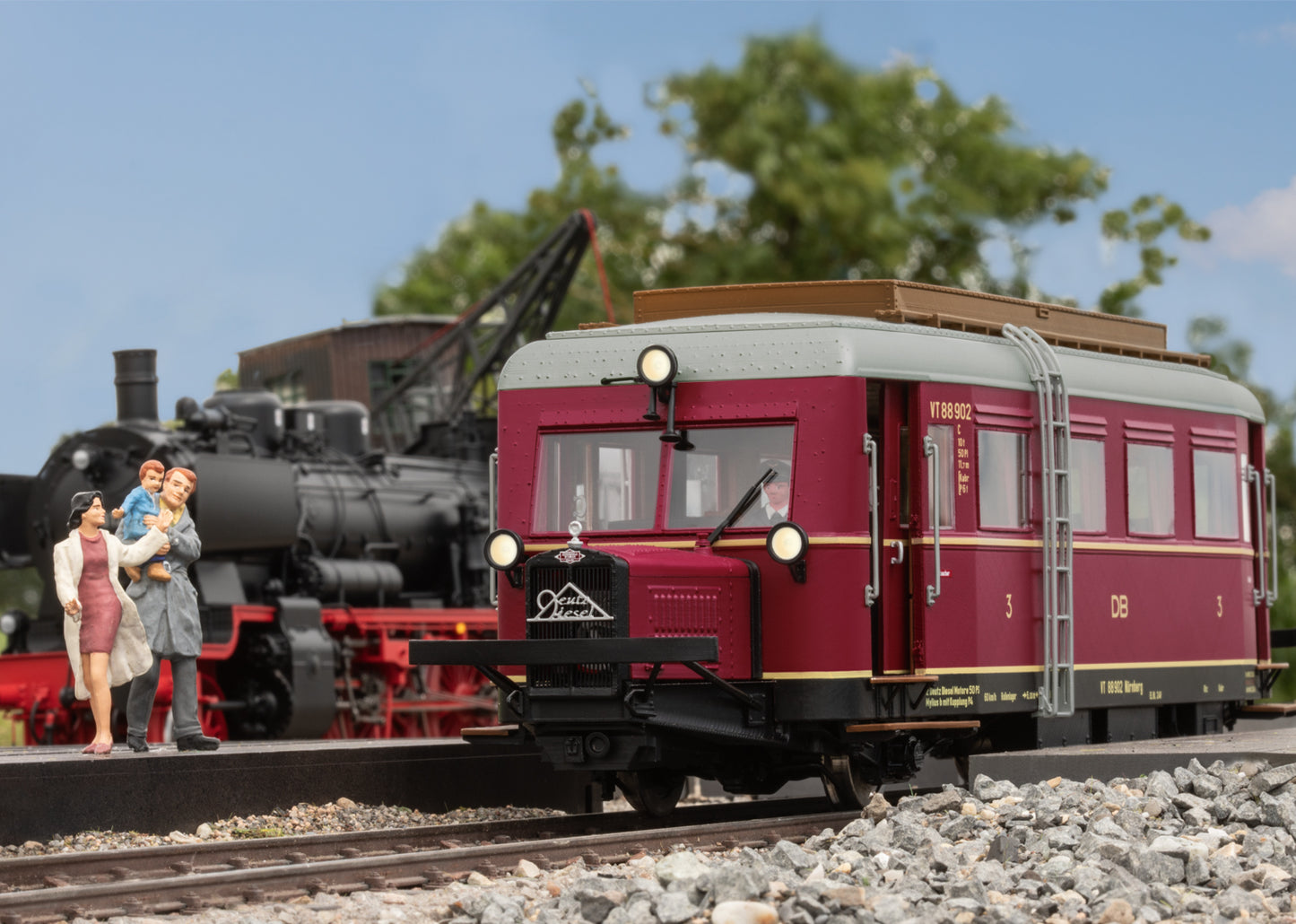 Marklin 1 55133 Class VT 88.9 Diesel Powered Rail Car Era III Fall 2024 New Item