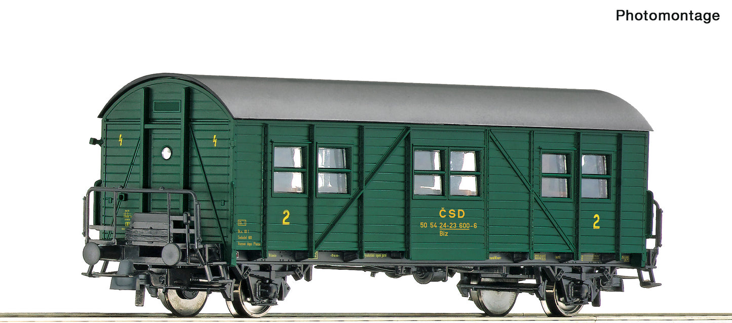 Roco HO 6200089 Auxiliary passenger coach CSD era IV DC 2025 New Item