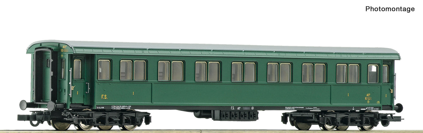 Roco HO 6200092 1st class passenger coach FS era 23 DC 2025 New Item