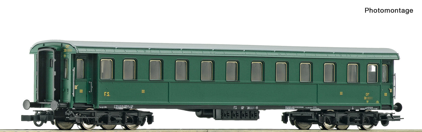 Roco HO 6200094 3rd class coach FS era 23 DC 2025 New Item