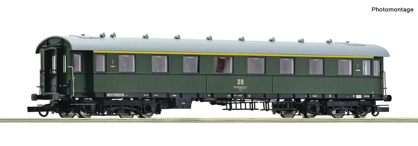 Roco HO 6200201 1st class standard express train coach DR era IV DC Fall 2025 New Item