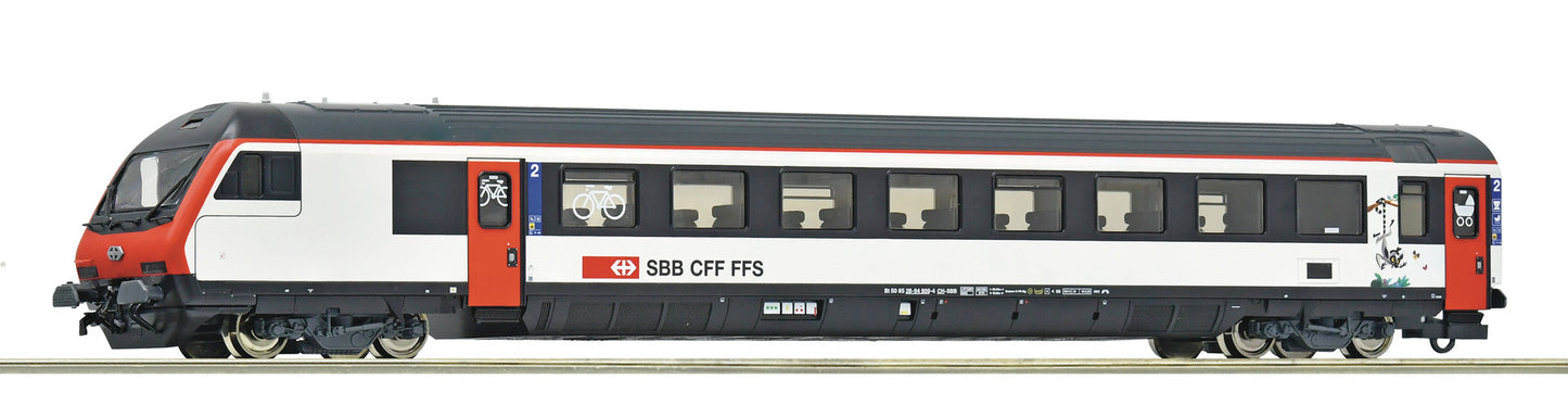 Roco HO 6210199 2nd class control cab coach SBB era VI DC 2026 New Item