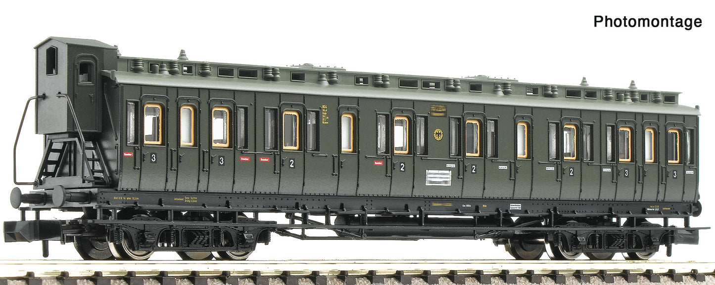Fleischmann N 6260100 2nd/3rd class compartment coach DRG era II DC 2026 New Item