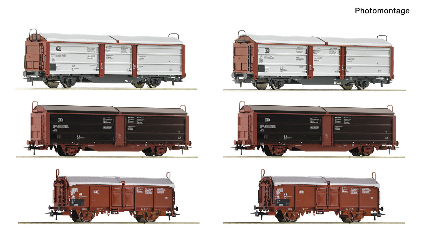 Roco HO 6600339 6 piece display: DB era IV DC 2026 New Item