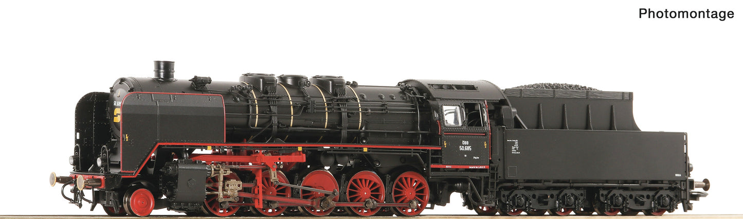 Roco HO 7100016 Steam locomotive 50.685 ÖBB era 34 DC 2025 New Item
