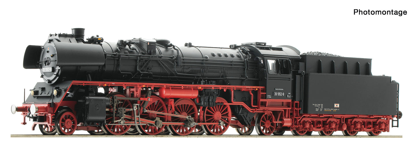 Roco HO 7100043 Steam locomotive 39 1052-8 era IV DC 2026 New Item
