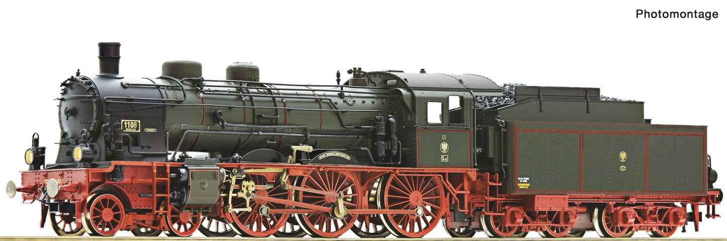 Roco HO 7110041 Steam locomotive 1108 K.P.E.V. era I DC 2026 New Item
