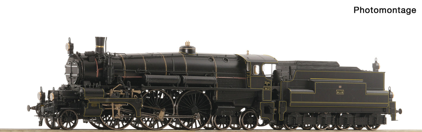 Roco HO 7110051 Steam locomotive 310.21 'GOlsdorf Edition' kkStB era I DC 2026 New Item