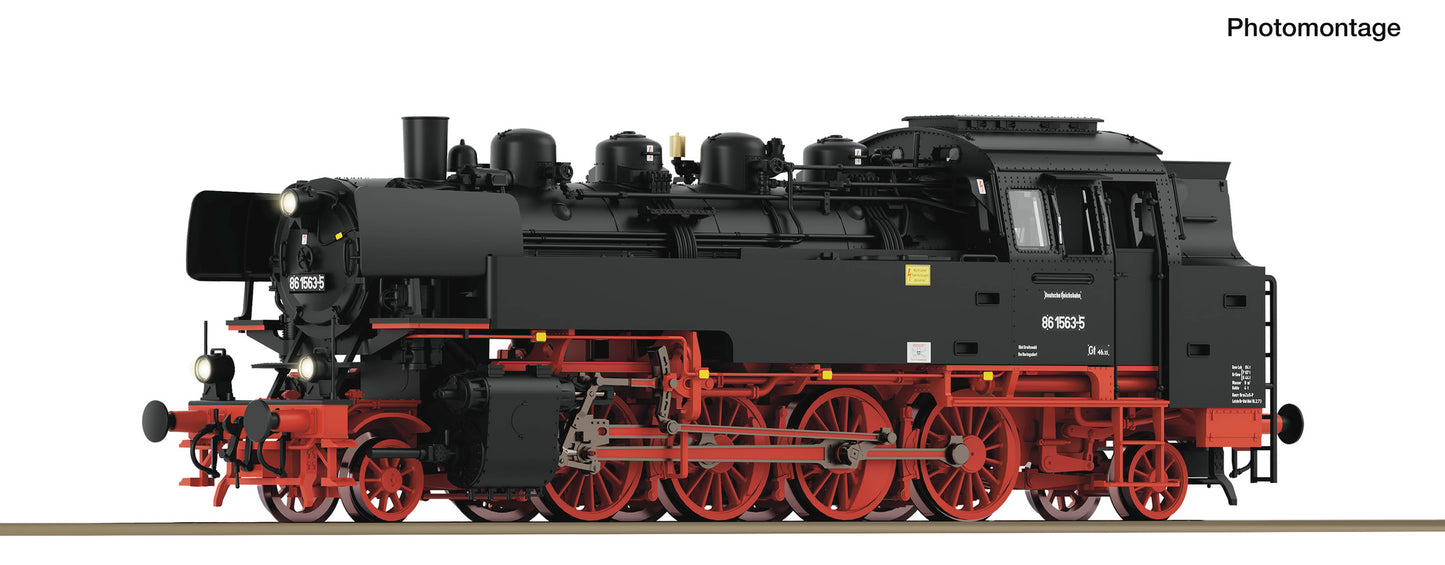 Roco HO 7120032 Steam locomotive 86 1563-5 DR era IV AC 2026 New Item