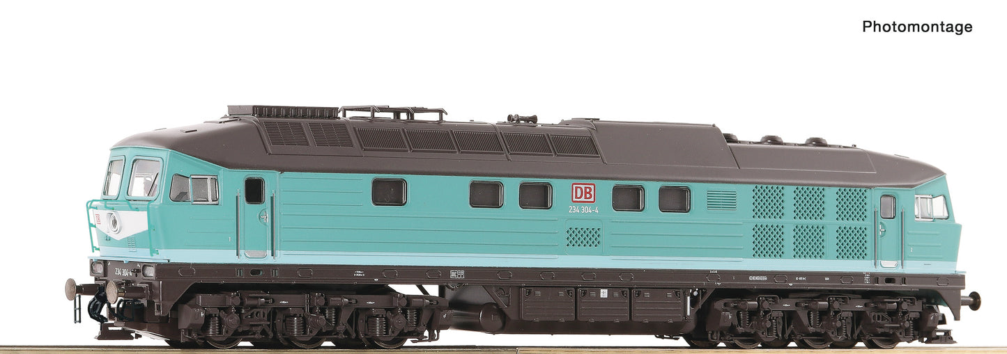 Roco HO 7300059 Diesel locomotive 234 304-4 DB AG era V DC 2025 New Item