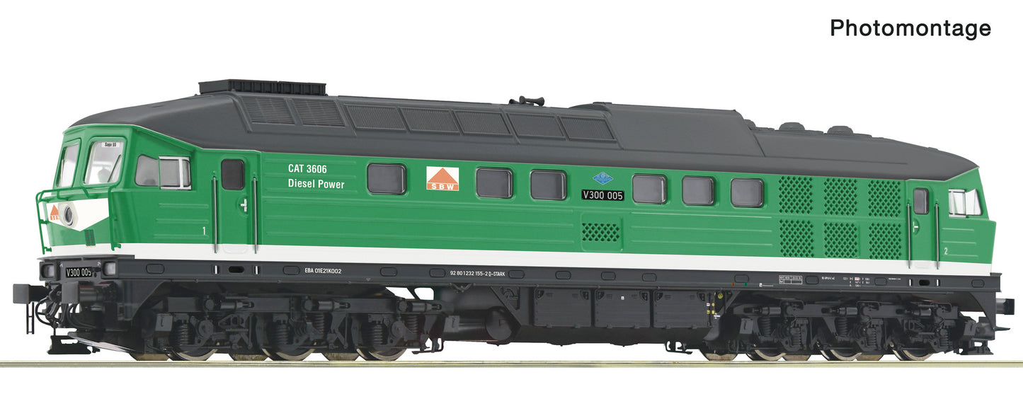 Roco HO 7320058 Diesel locomotive V 300 005 Snd. era VI DC 2025 New Item