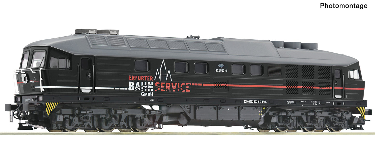 Roco HO 7320103 Diesel locomotive 232 592-6 EBS era VI AC 2026 New Item