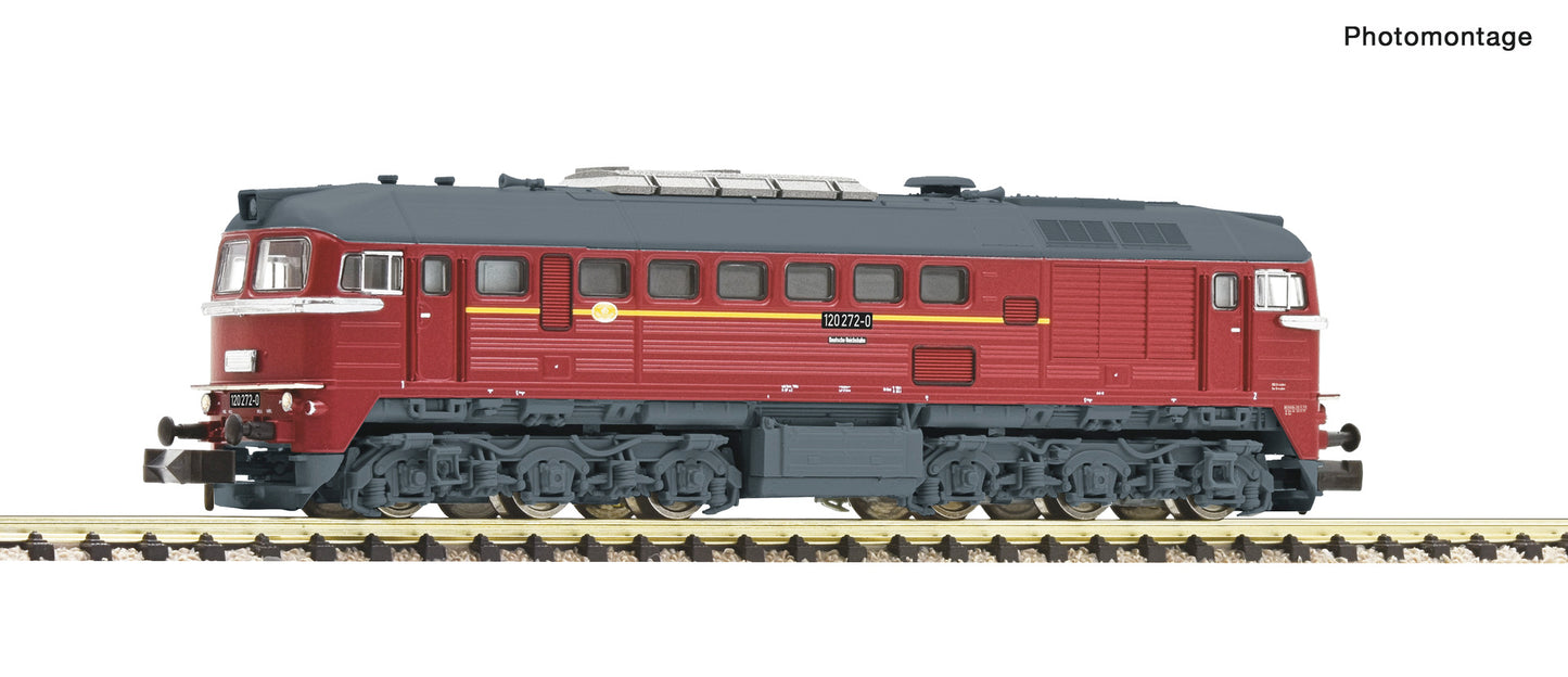 Fleischmann N 7370030 Diesel locomotive 120 272-0 DR era IV DC 2025 New Item