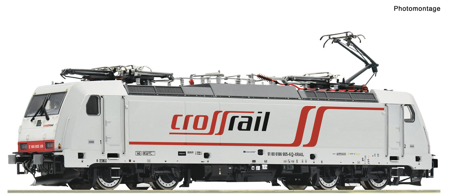Roco HO 7510099 Electric locomotive 186 905-6 Crossrail era 56 DC 2025 New Item
