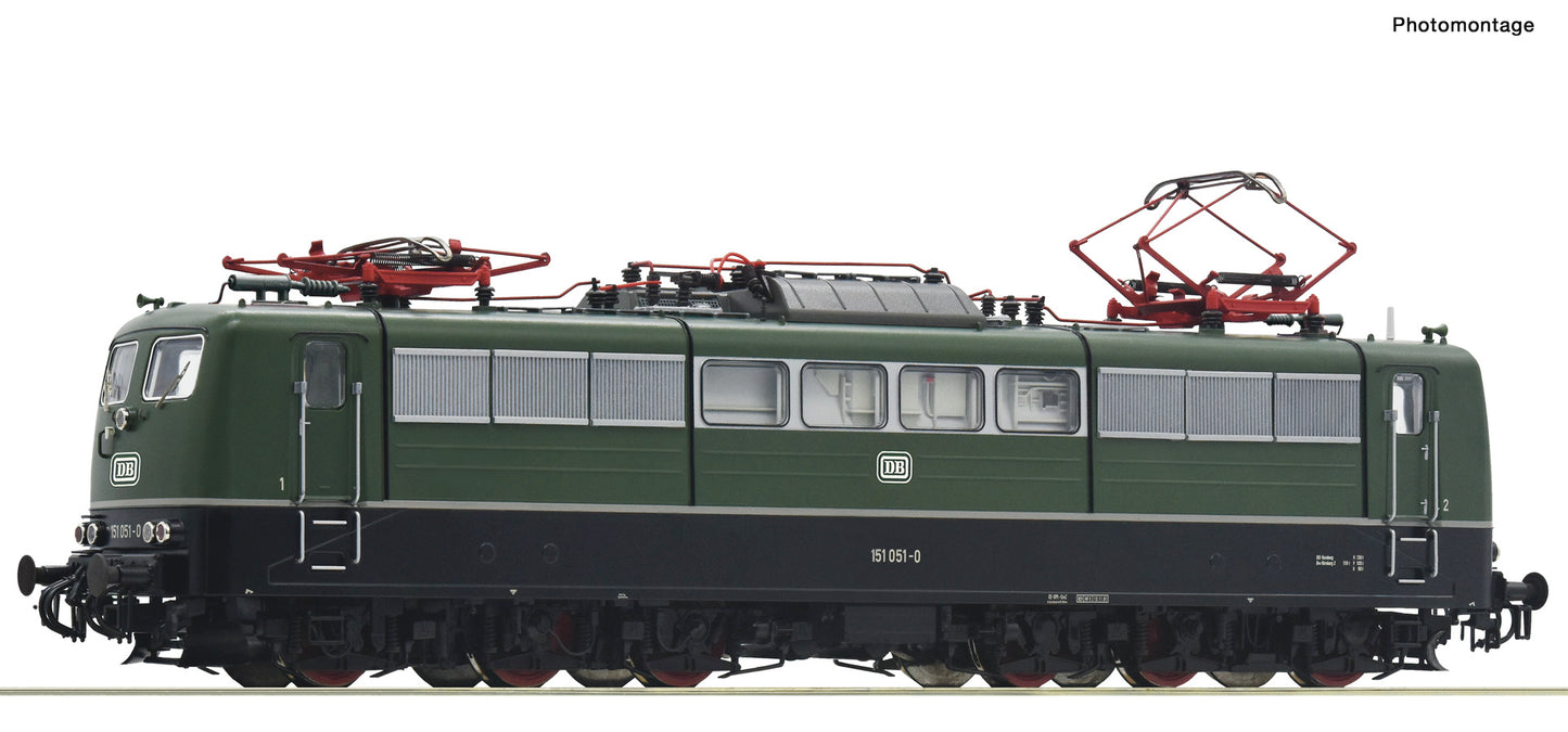 Roco HO 7510116 Electric locomotive 151 051-0 Snd. era IV DC 2025 New Item