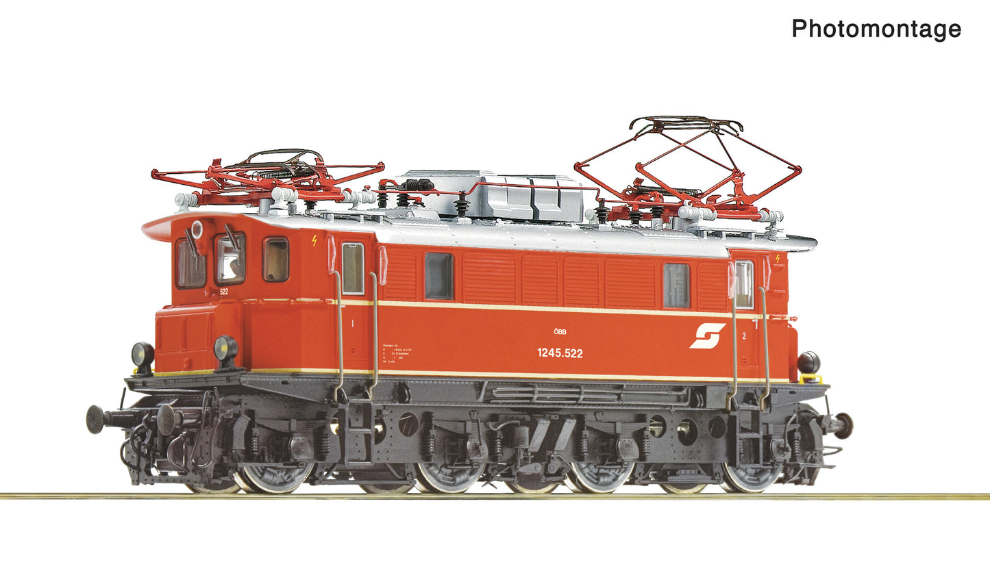 Roco HO 7510121 Electric locomotive 1245.522 ÖBB era 45 DC 2025 New Item