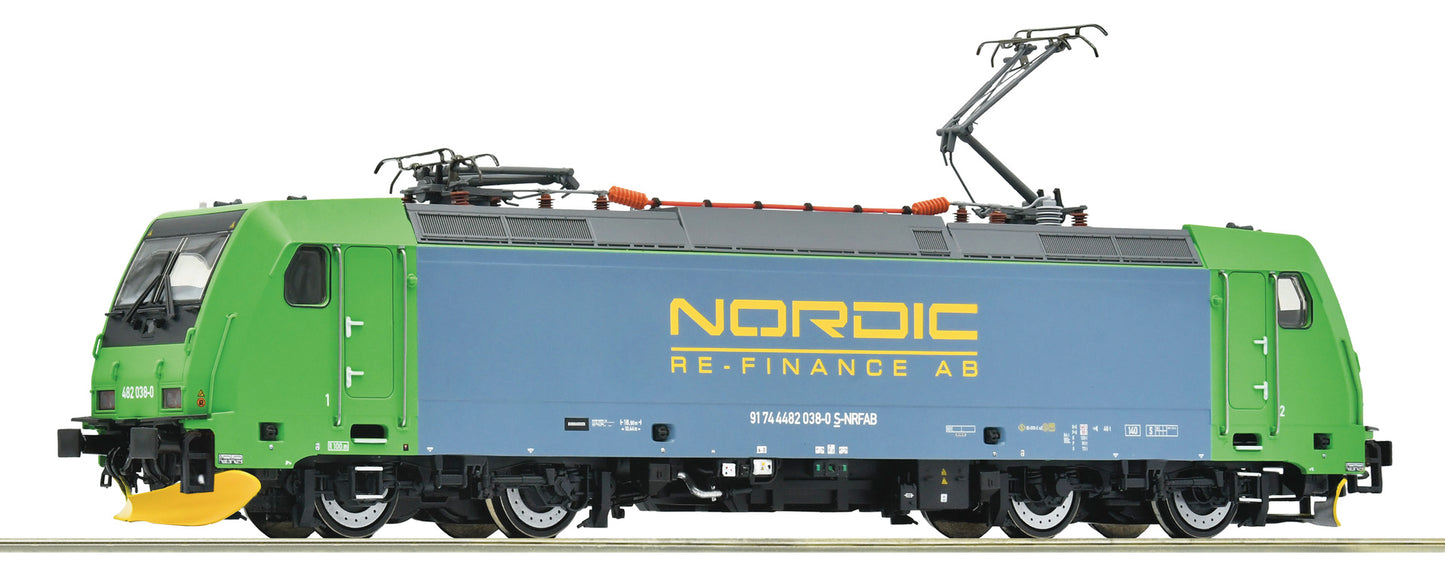 Roco HO 7510167 Electric locomotive 482 038-7 NRFAB era VI DC 2026 New Item