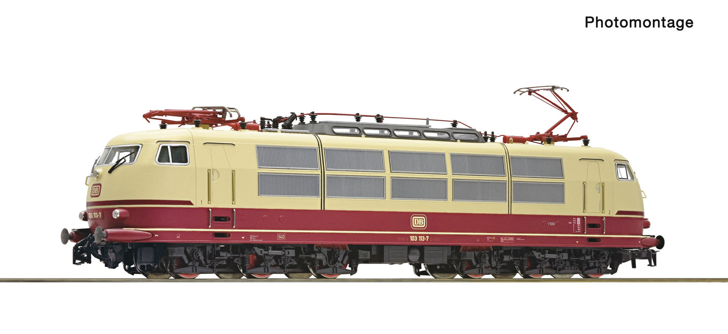 Roco HO 7520134 Electric locomotive 103 113-7 DB era VI DC 2025 New Item