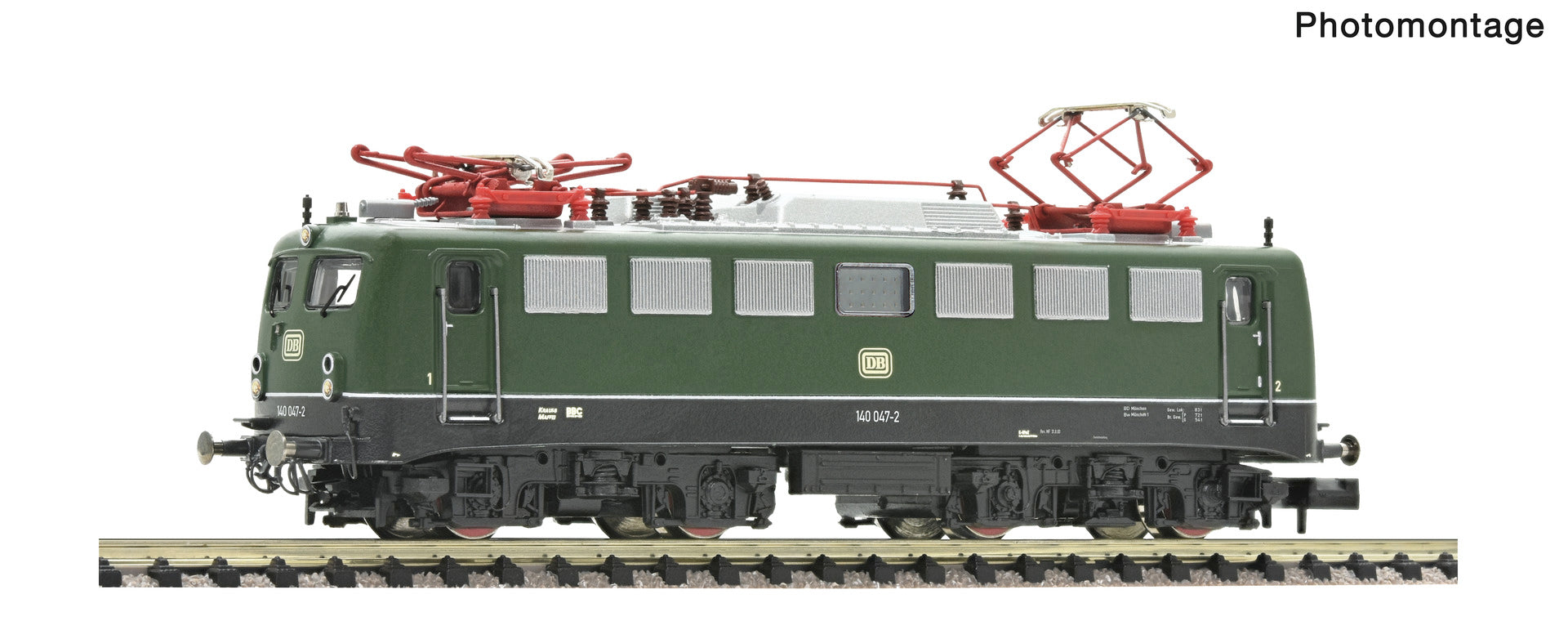 Fleischmann N 7560051 Electric locomotive 140 047-2 DB era IV DC