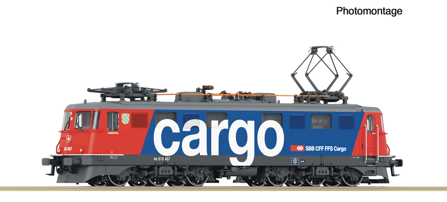 Fleischmann N 7560063 Electric locomotive Ae 610 487-1 SBB era V DC 2025 New Item