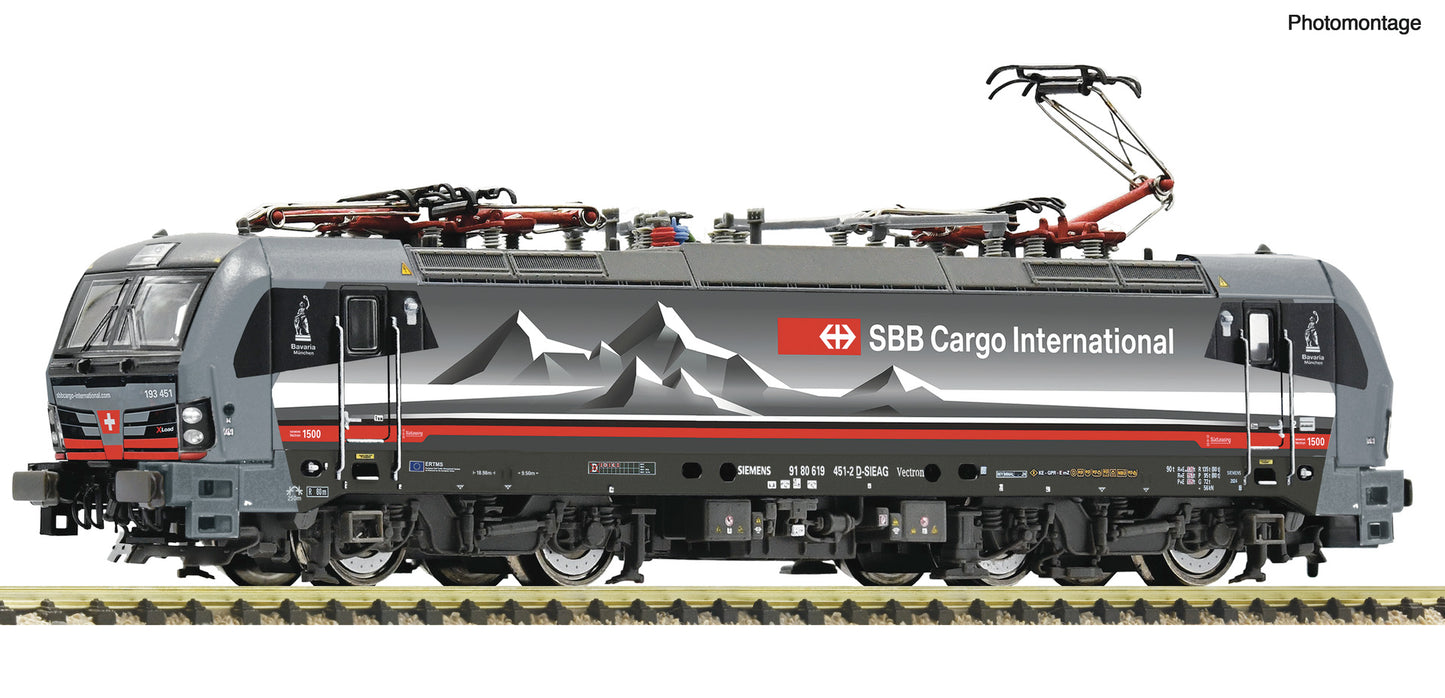 Fleischmann N 7570048 Electric locomotive 193 451-2 SBB Cargo International era VI DC 2025 New Item