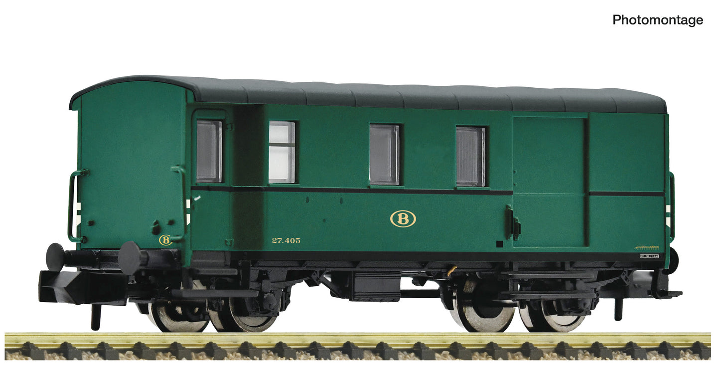 Fleischmann N 830156 Goods train baggage wagon era III DC 2025 New Item