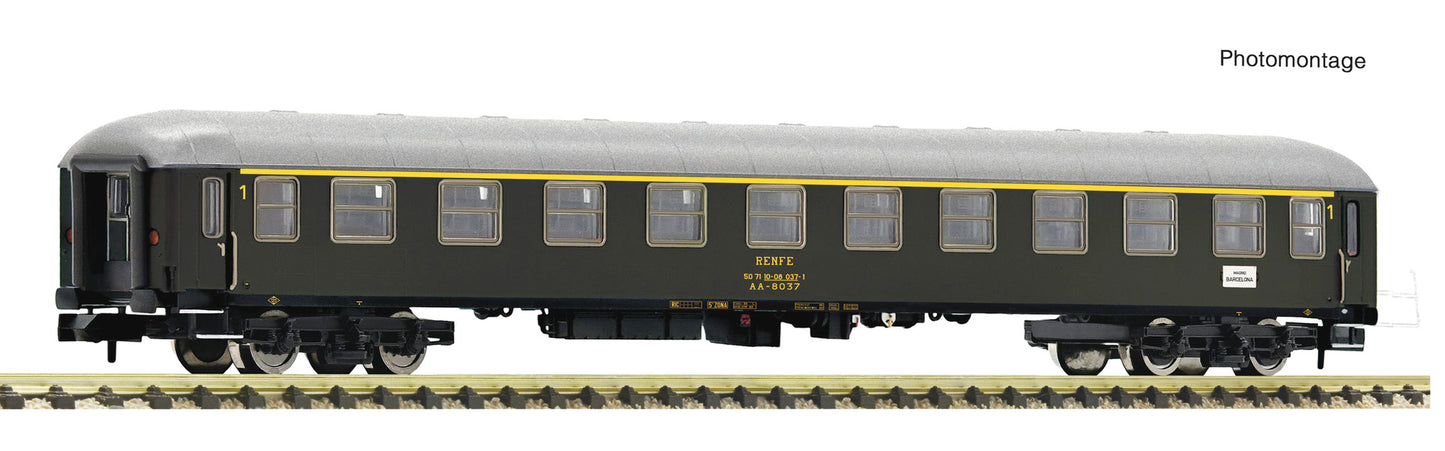 Fleischmann N 863901 1st class express train coach RENFE era 45 DC 2025 New Item