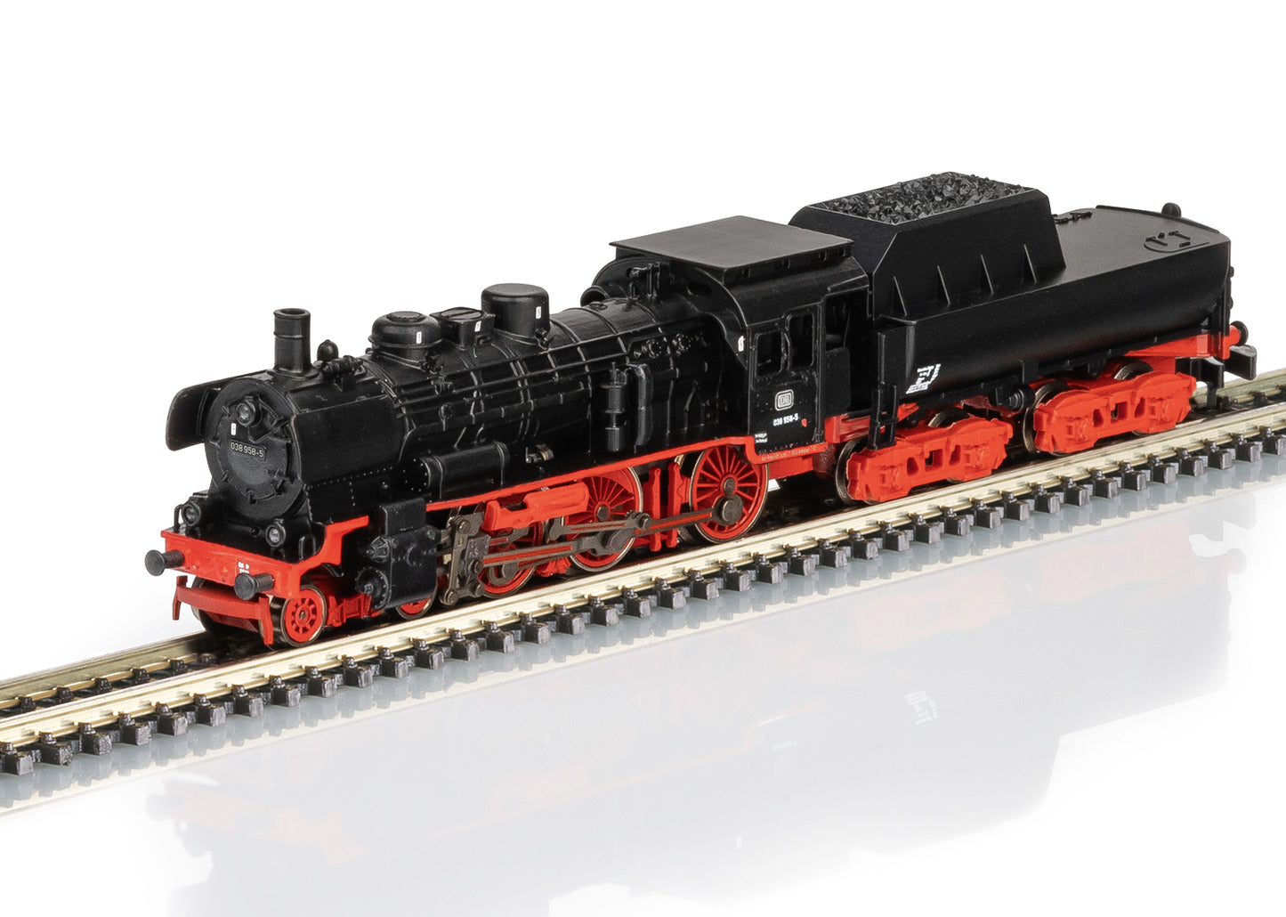 Marklin Z 88909 Class 038 Steam Locomotive with a Tub-Style Tender Era IV Fall 2024 New Item