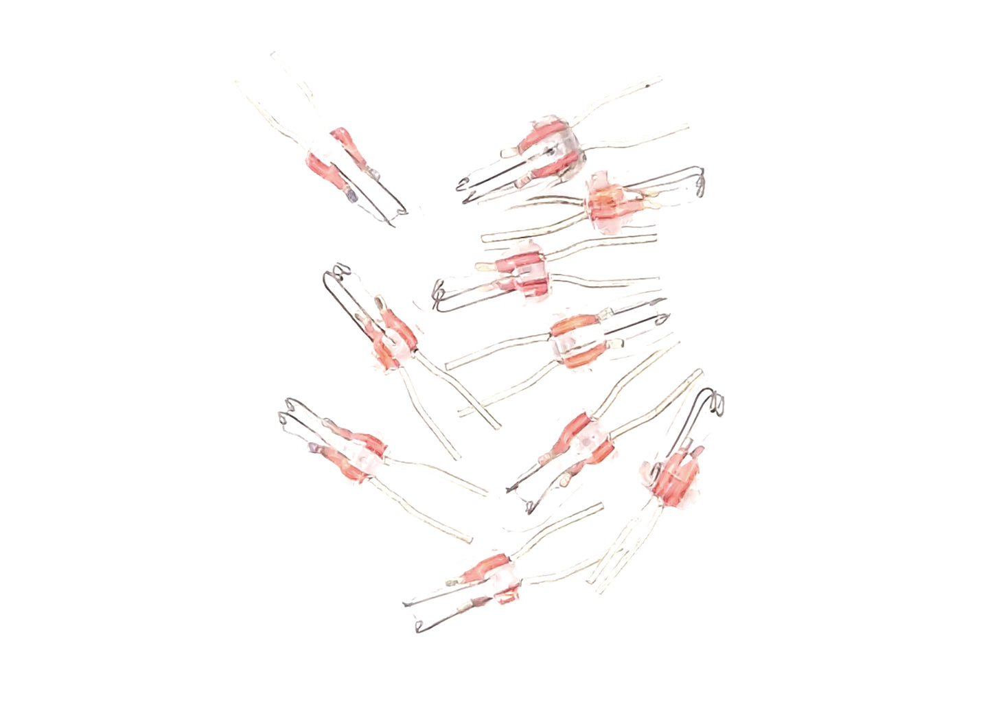 Marklin Parts A E610040 Light Bulb 19 volts/70 milliamp 2-pin (10x)