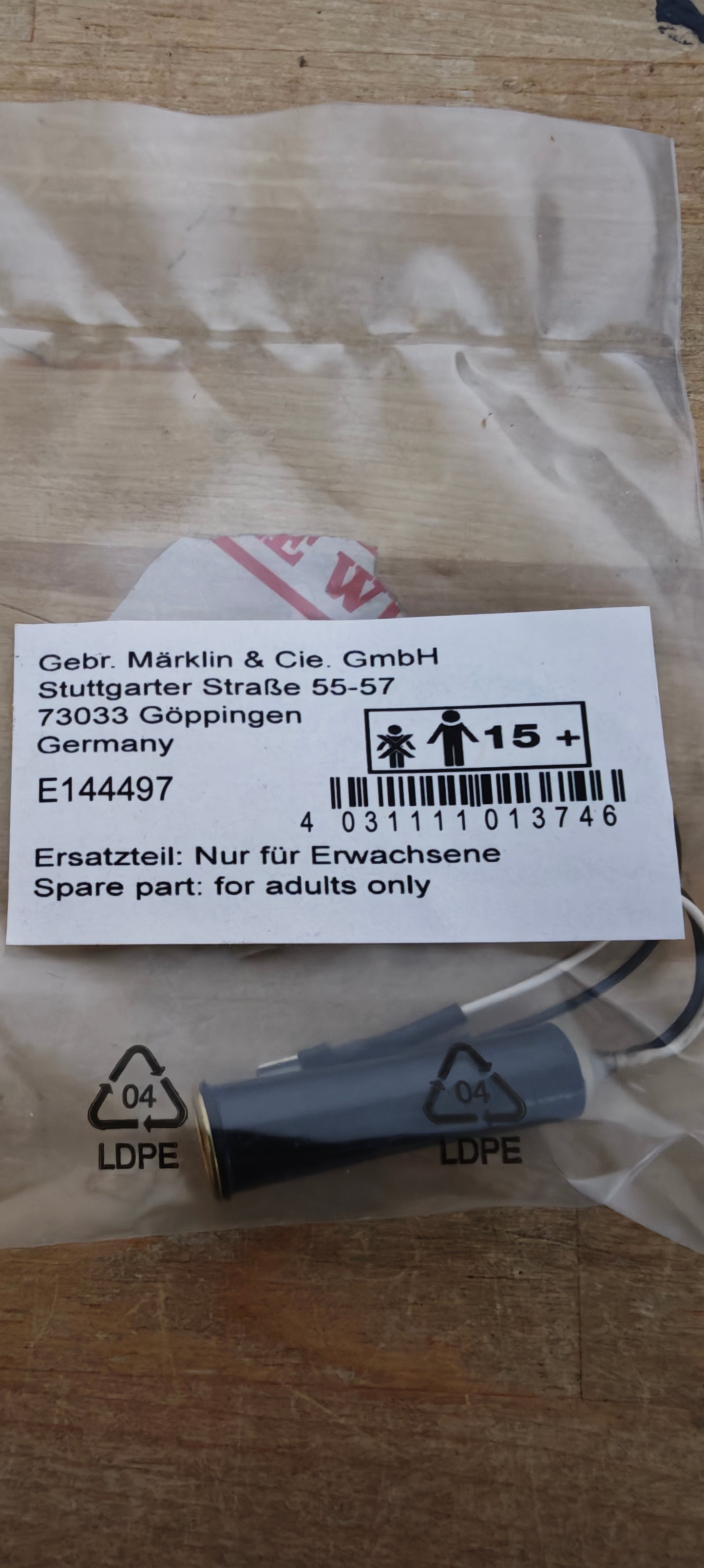Marklin Parts A E144497 Smoke Unit