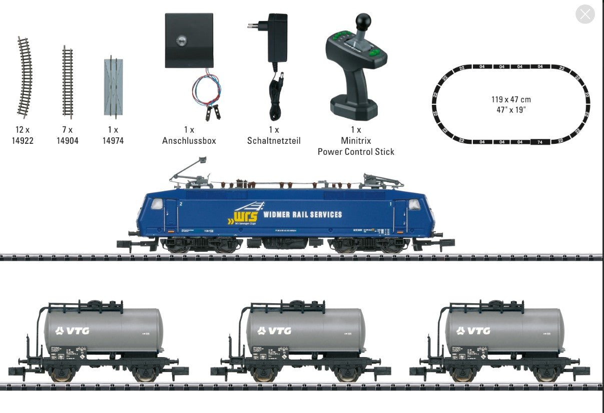 Trix N 11158 Freight Train Digital Start. Set 2026 New Item