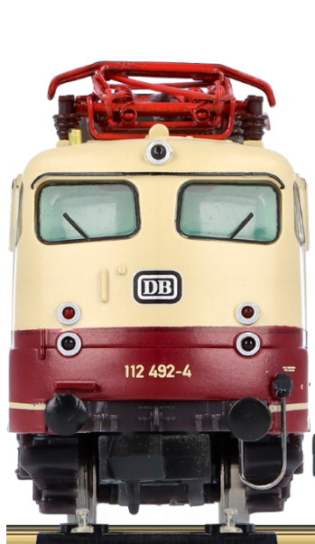 Hobbytrain (Lemke) N H28015S DB Class BR 112 Electric Locomotive Epoch IV DCC w/Sound