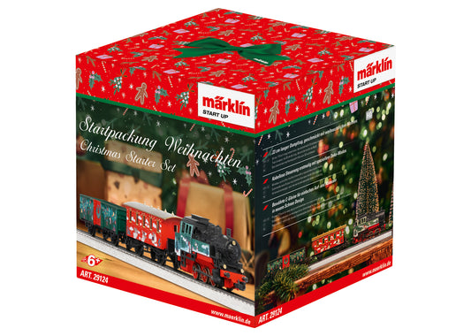 Marklin HO 29124 H0 "Christmas" Starter Set w/Snow Covered Tracks on SALE!!!