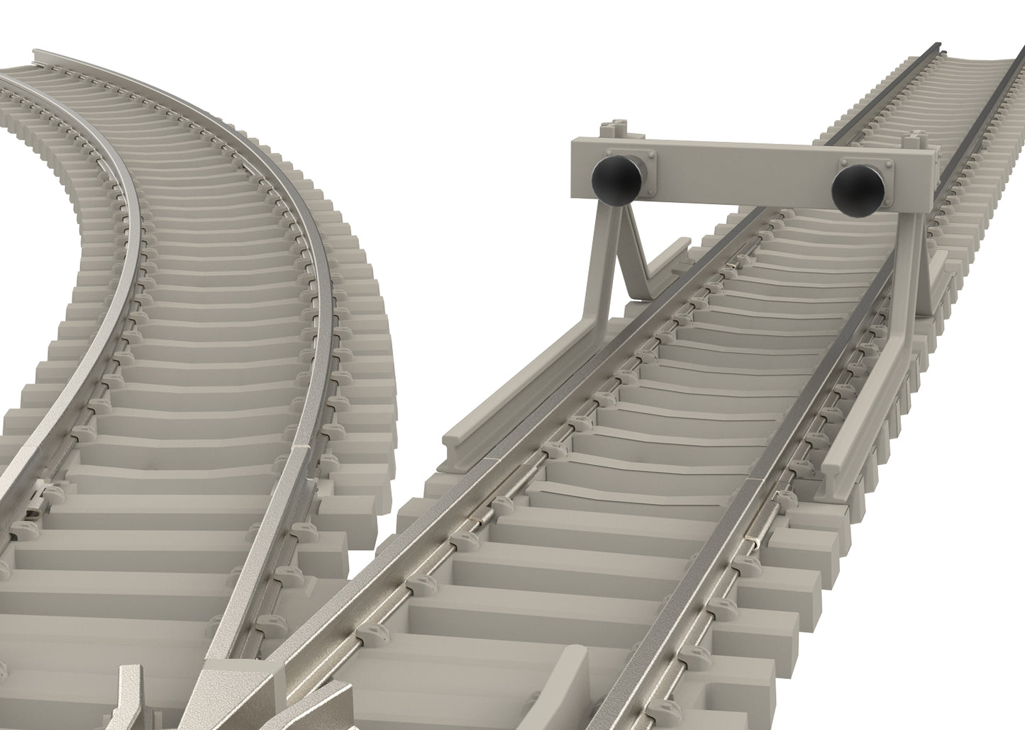 Trix N 14503 Straight Concrete Tie Track 17.2 mm 2023 New Item